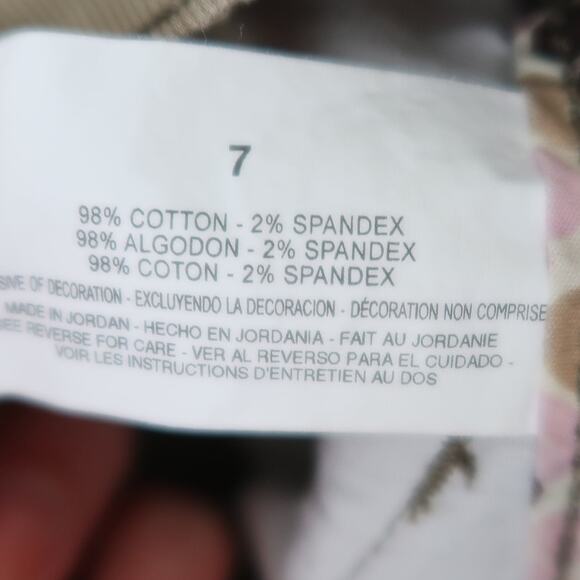 Vintage Y2K L.E.I. khaki brown low rise bermuda shorts 7 - Picture 6 of 6